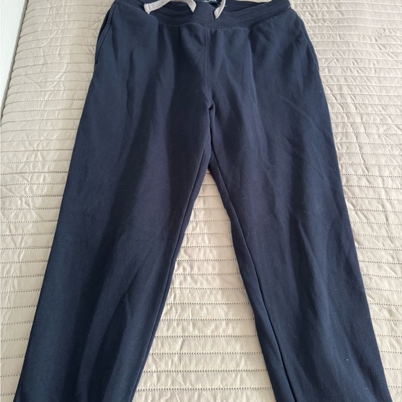 Nautica Men's navy  fleece lined Jogger  Pants Sz L - Picture 2 of 11